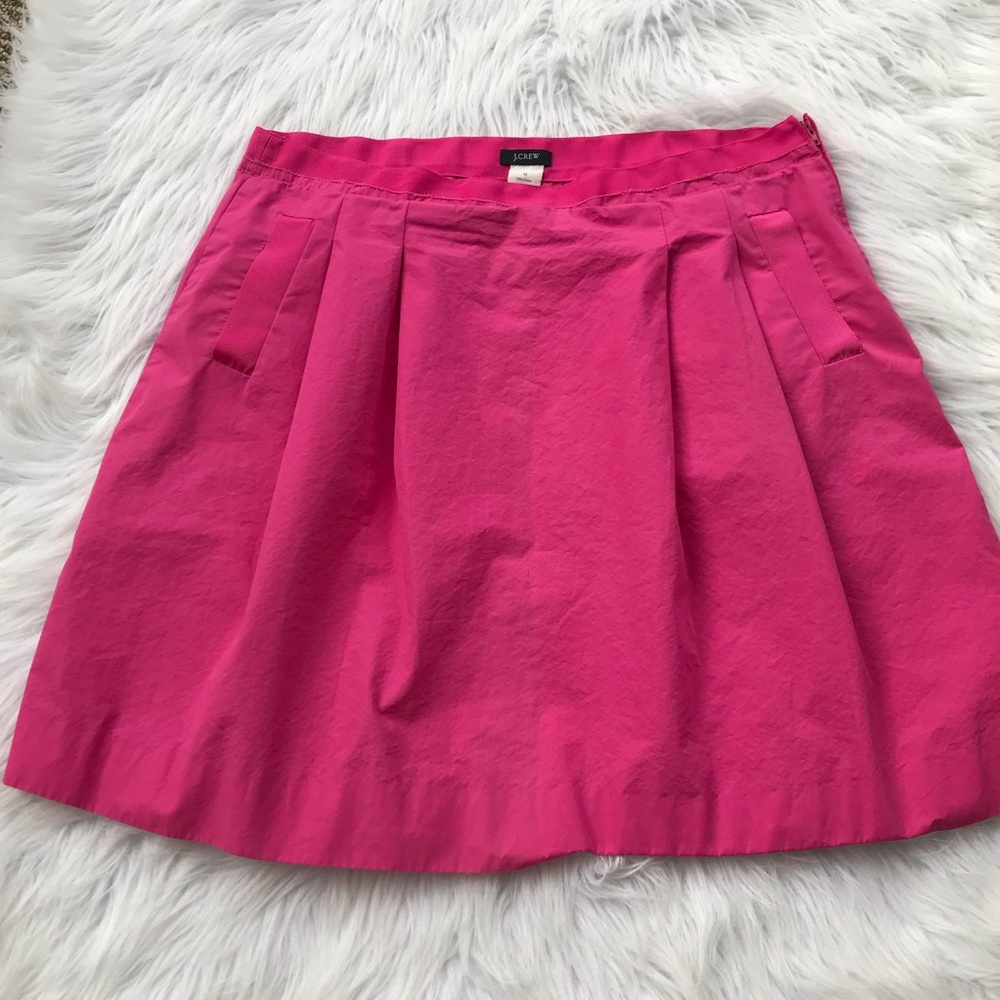 J. Crew Pleated Mini Skirt
